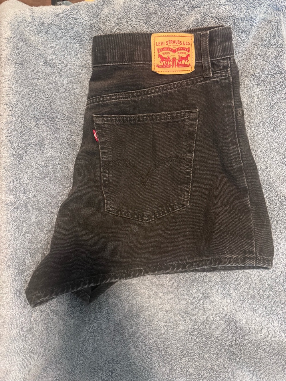 Levi's Black Women's Denim Shorts